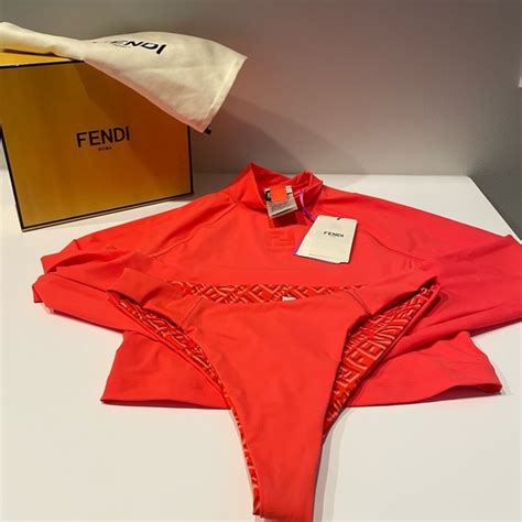 skims fendi coat|Fendi SKIMS bathing suit.